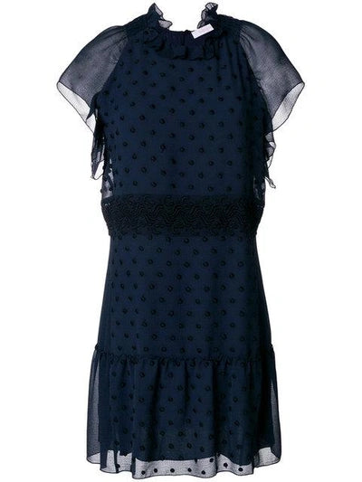 CHLOE polka dot dress