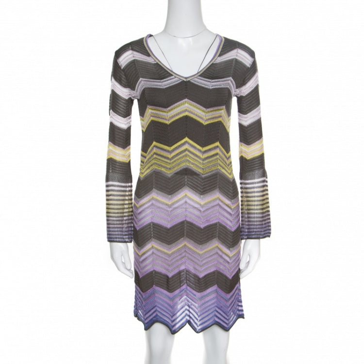 MISSONI v neck dress