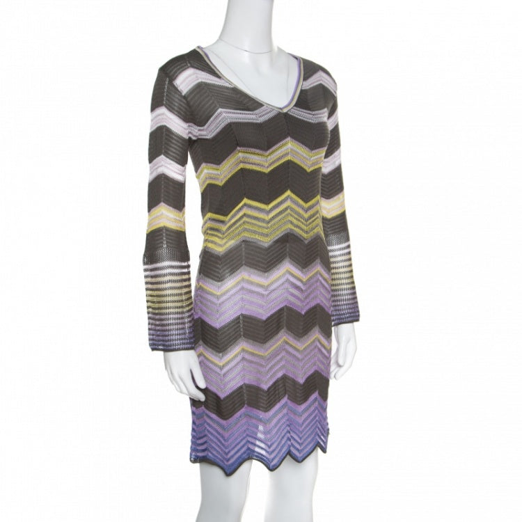 MISSONI v neck dress