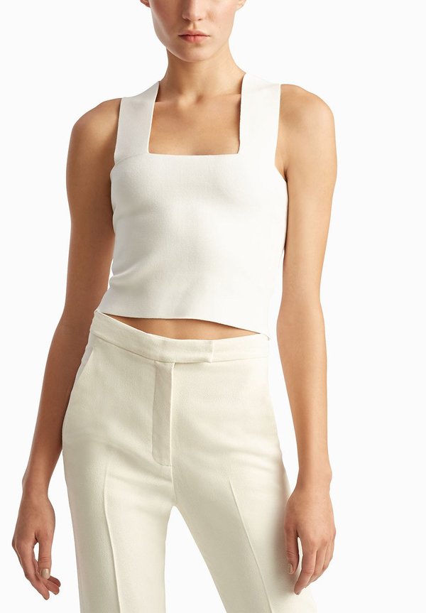 ALC white crop top