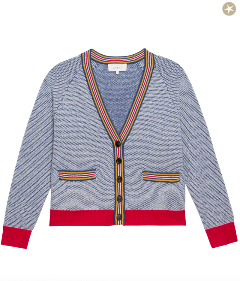 THE GREAT cashmere cardi