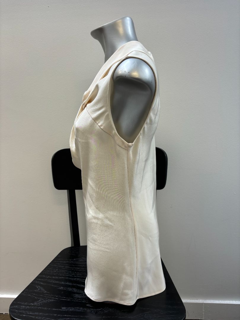 Oscar de la Renta - Sleeveless Silk Blouse