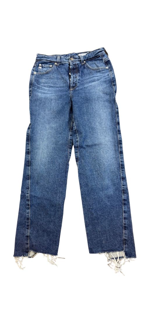 AG Jeans  - Twisted Alexxis high-rise vintage straight crop