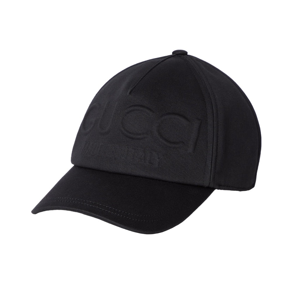 GUCCI black cap with logo