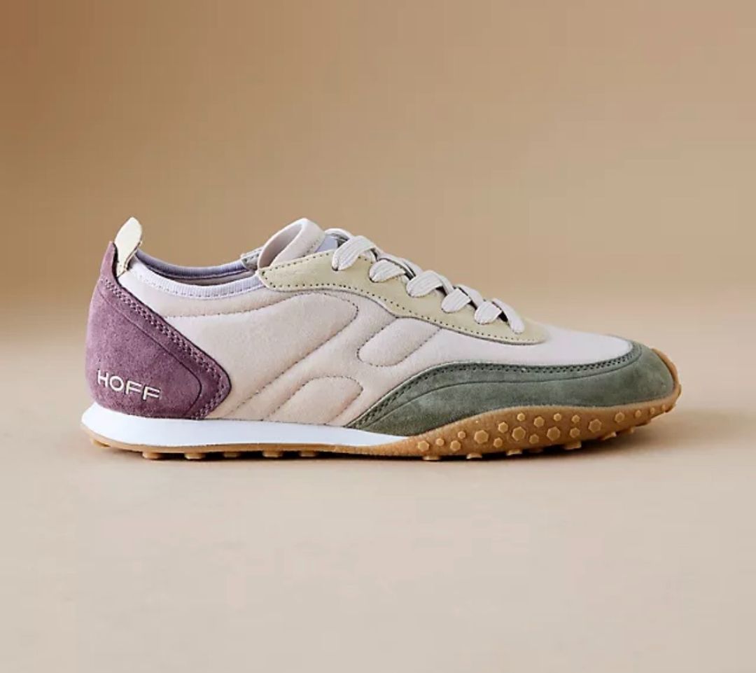 HOFF suede bird sneakers (tri colour)