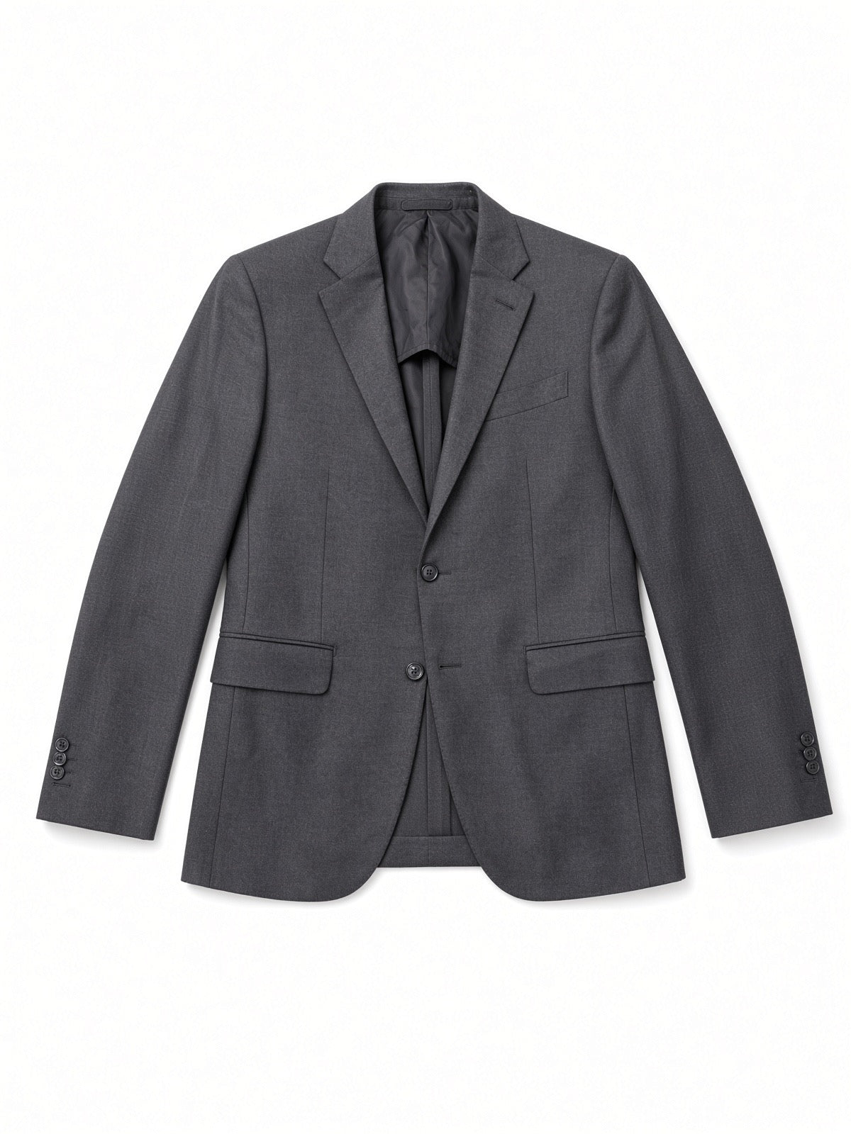 Ermenegildo Zegna  Brown Two Button Blazer