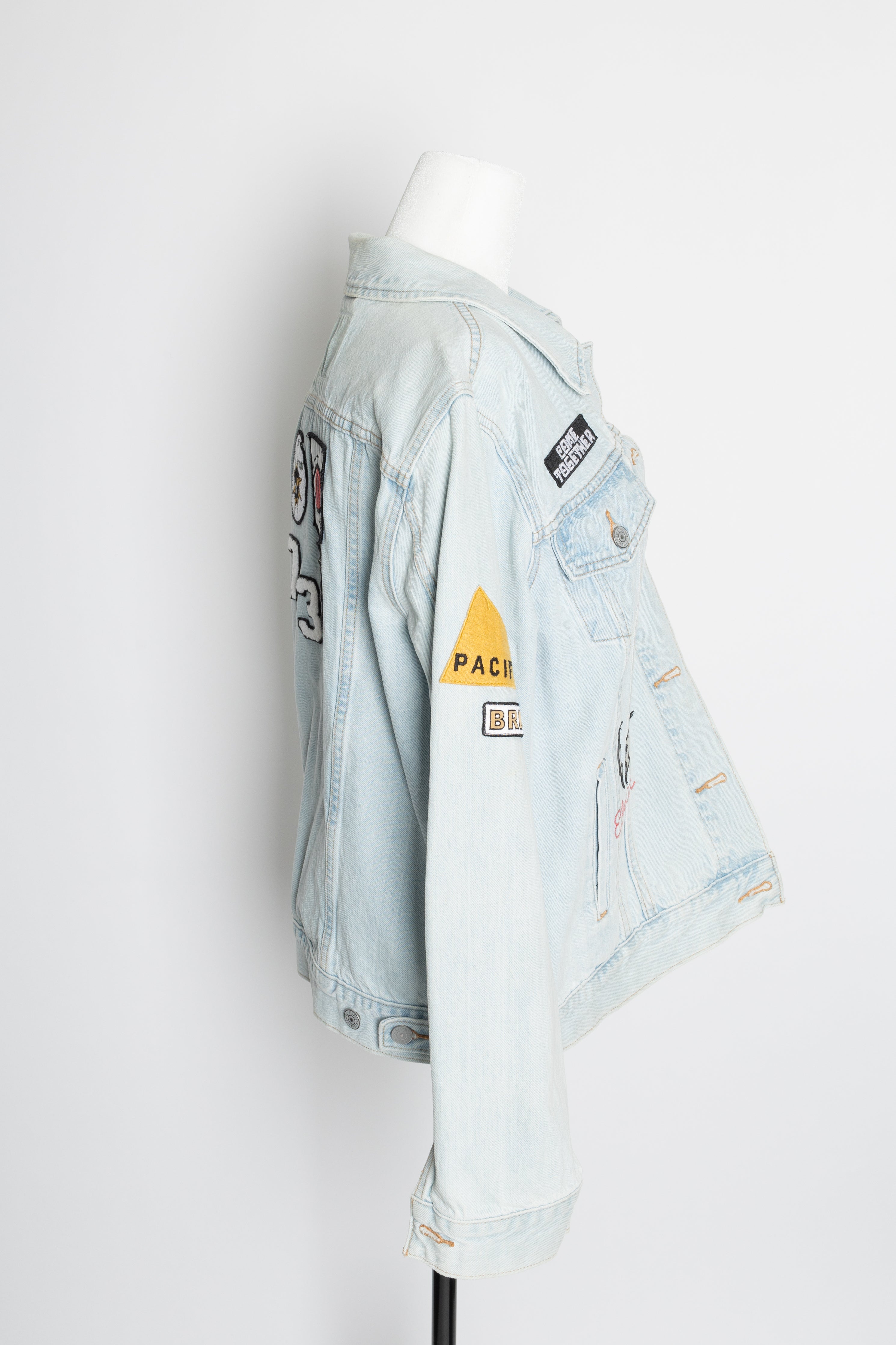 Levis Patchwork Denim Jacket