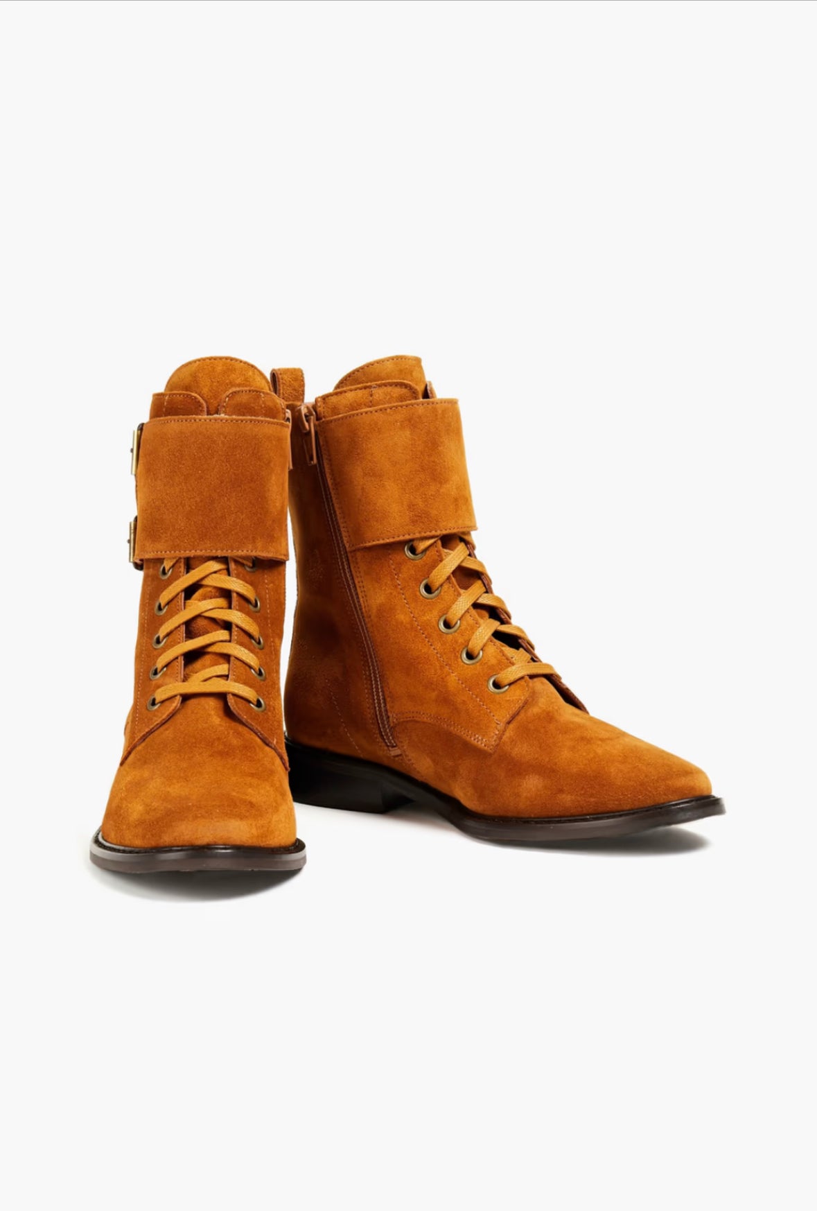 BA&SH - Como. Flat Ankle Boots