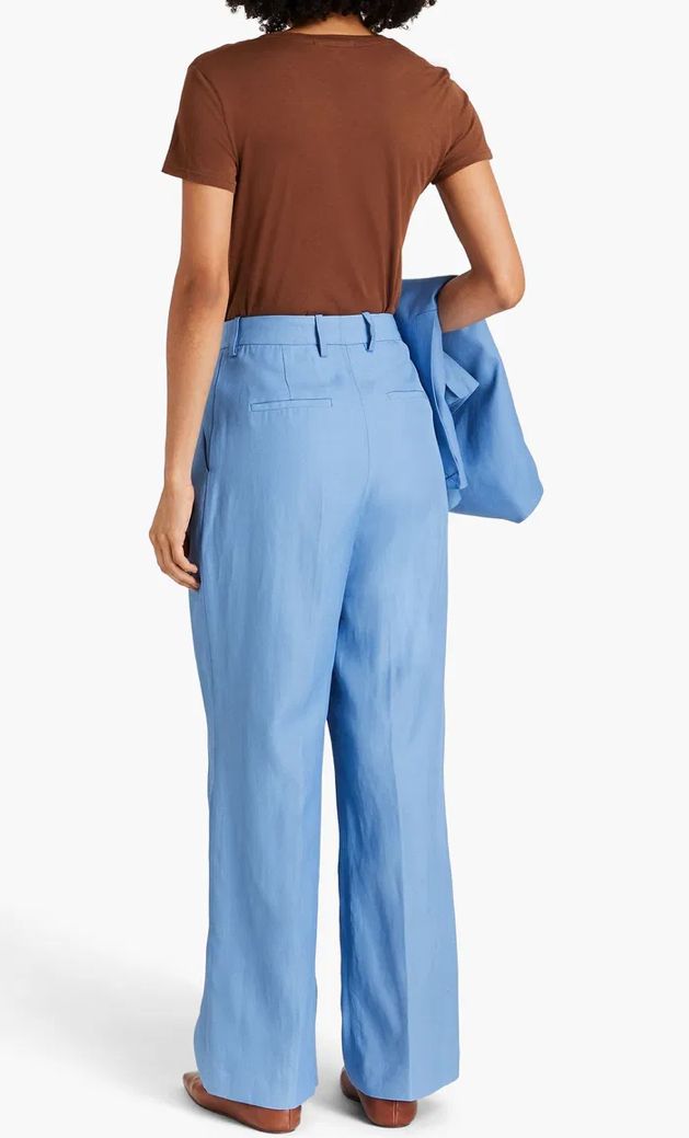 LouLou Studio - Pleated Twill Wide-Leg Pants