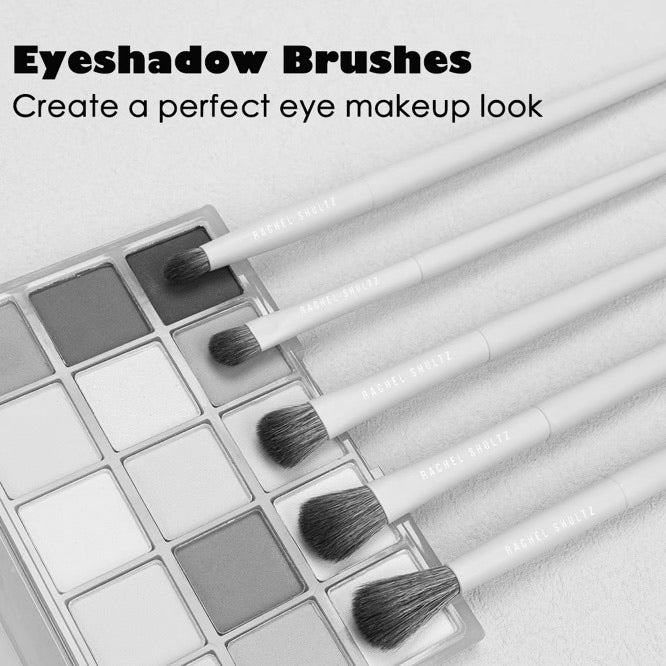 Rachel Shultz 15-Piece Khaki Makeup Brush Set