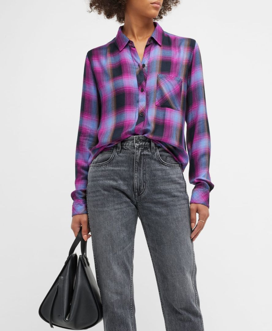 Rails - Hunter Plaid Button Up