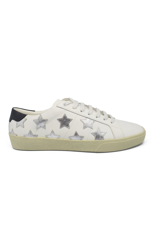 SAINT LAURENT runners with silver stars embellishment