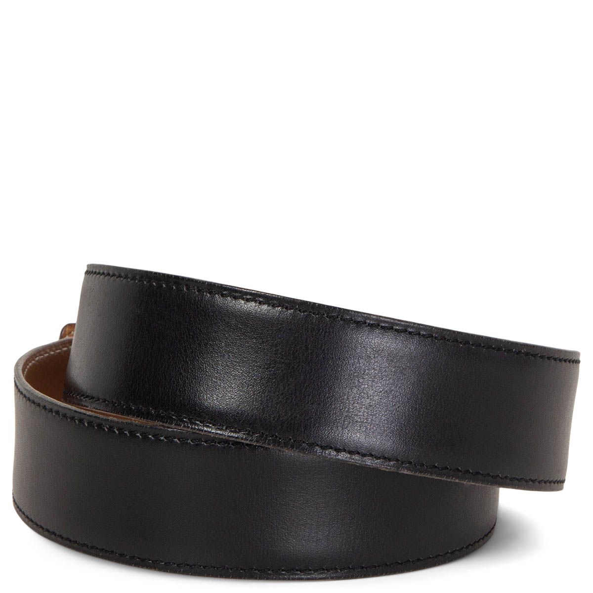 HERMES reversable belt witth gold "H" buckle