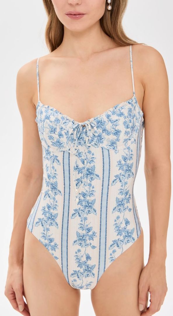 Agua by Agua Bendita - Ebano Bougainvillea Swimsuit