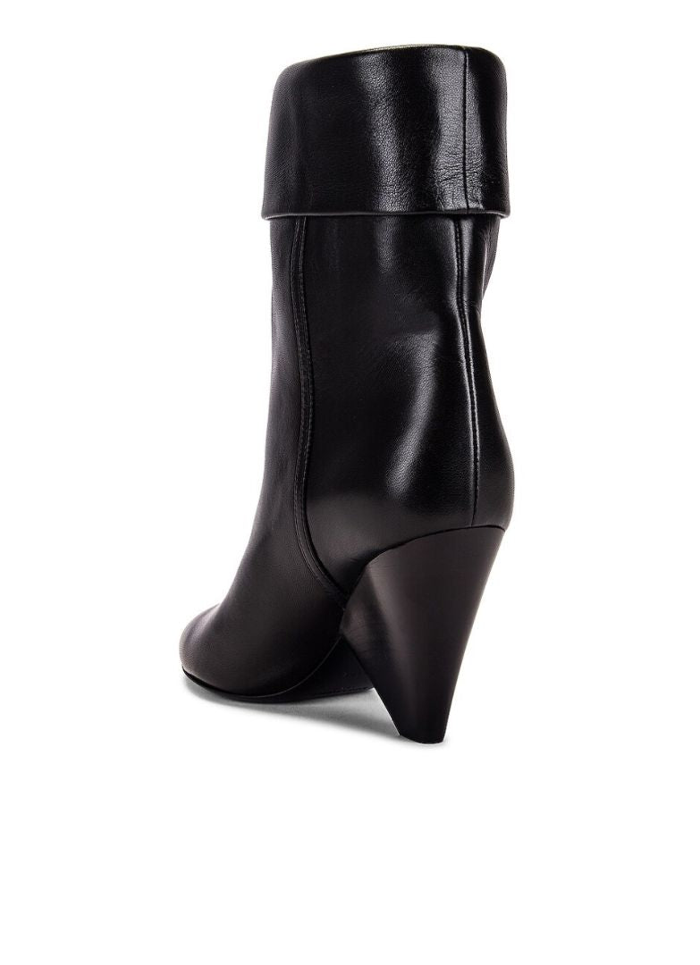 Saint Laurent - Liz 85 leather ankle boots