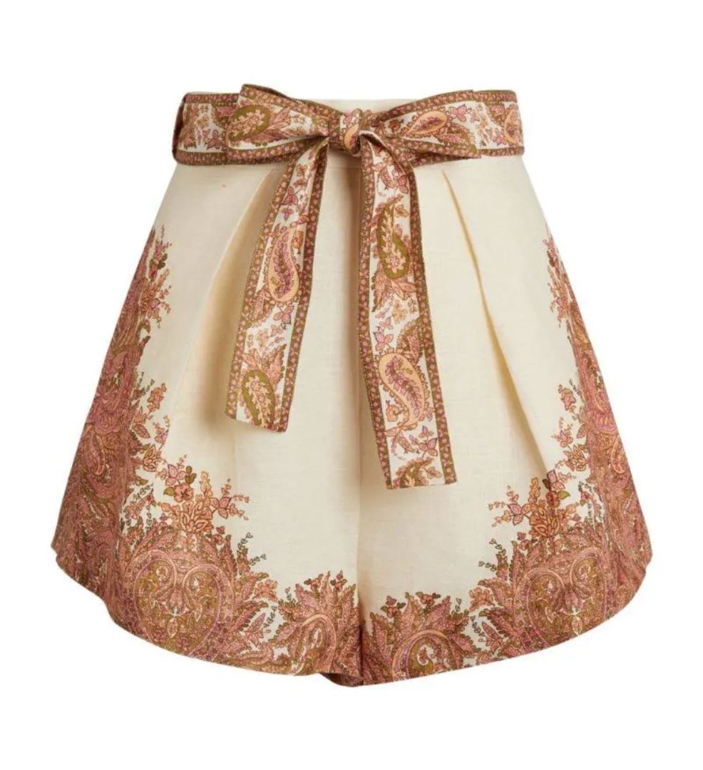 ZIMMERMANN Brighton paisley print shorts