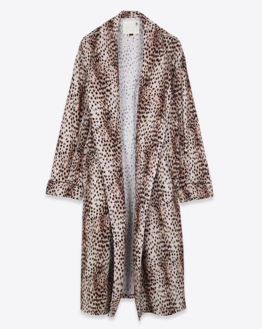 R13 Cheetah Robe