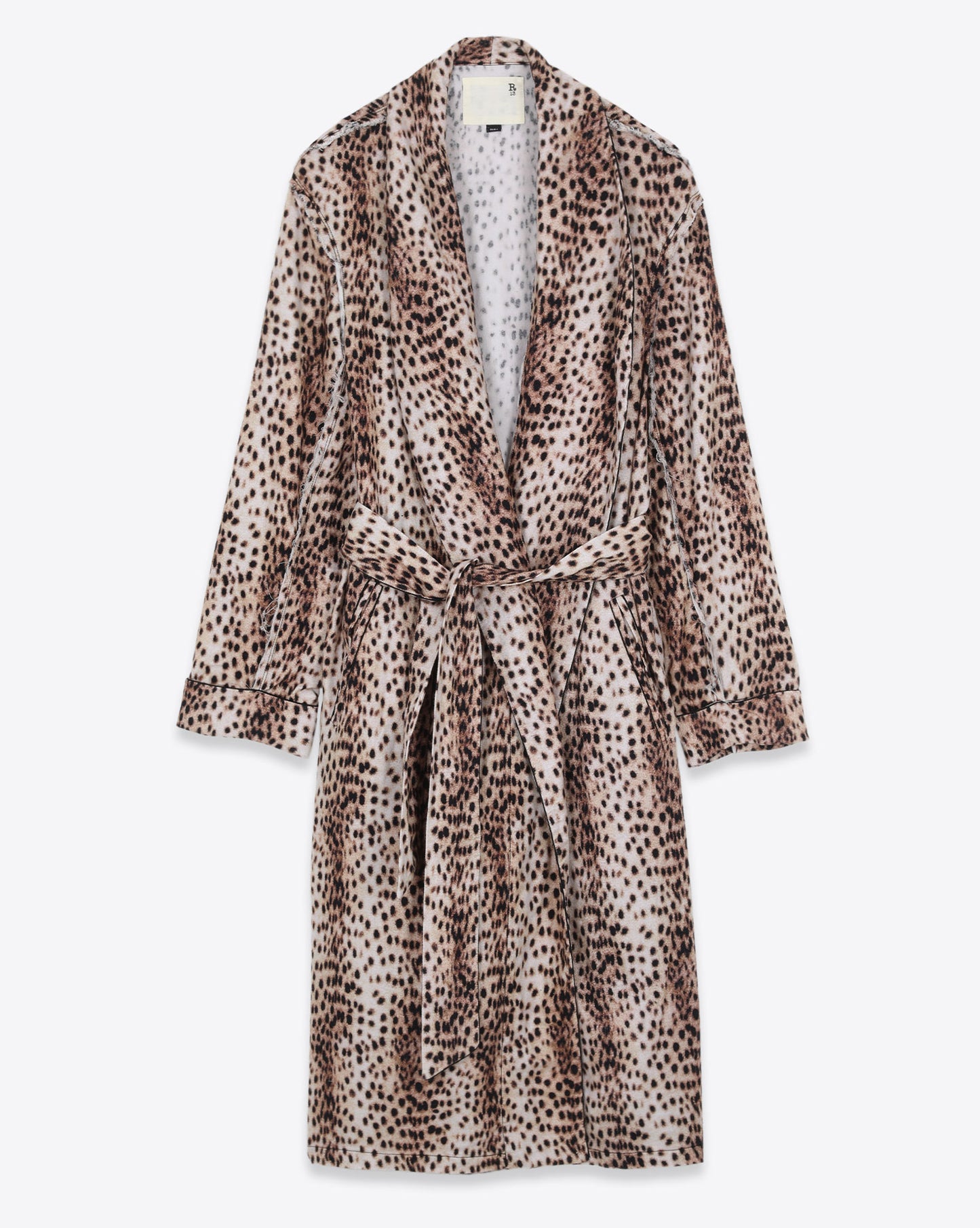 R13 Cheetah Robe