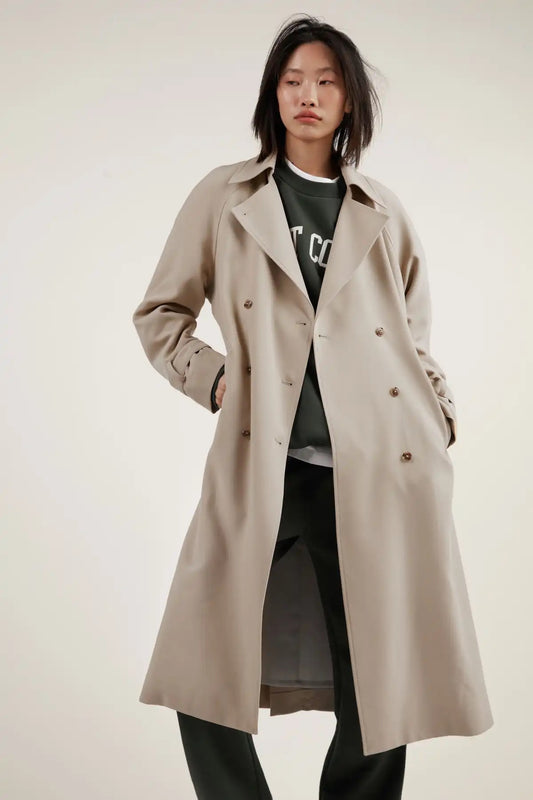 Oak + Fort Trench Coat