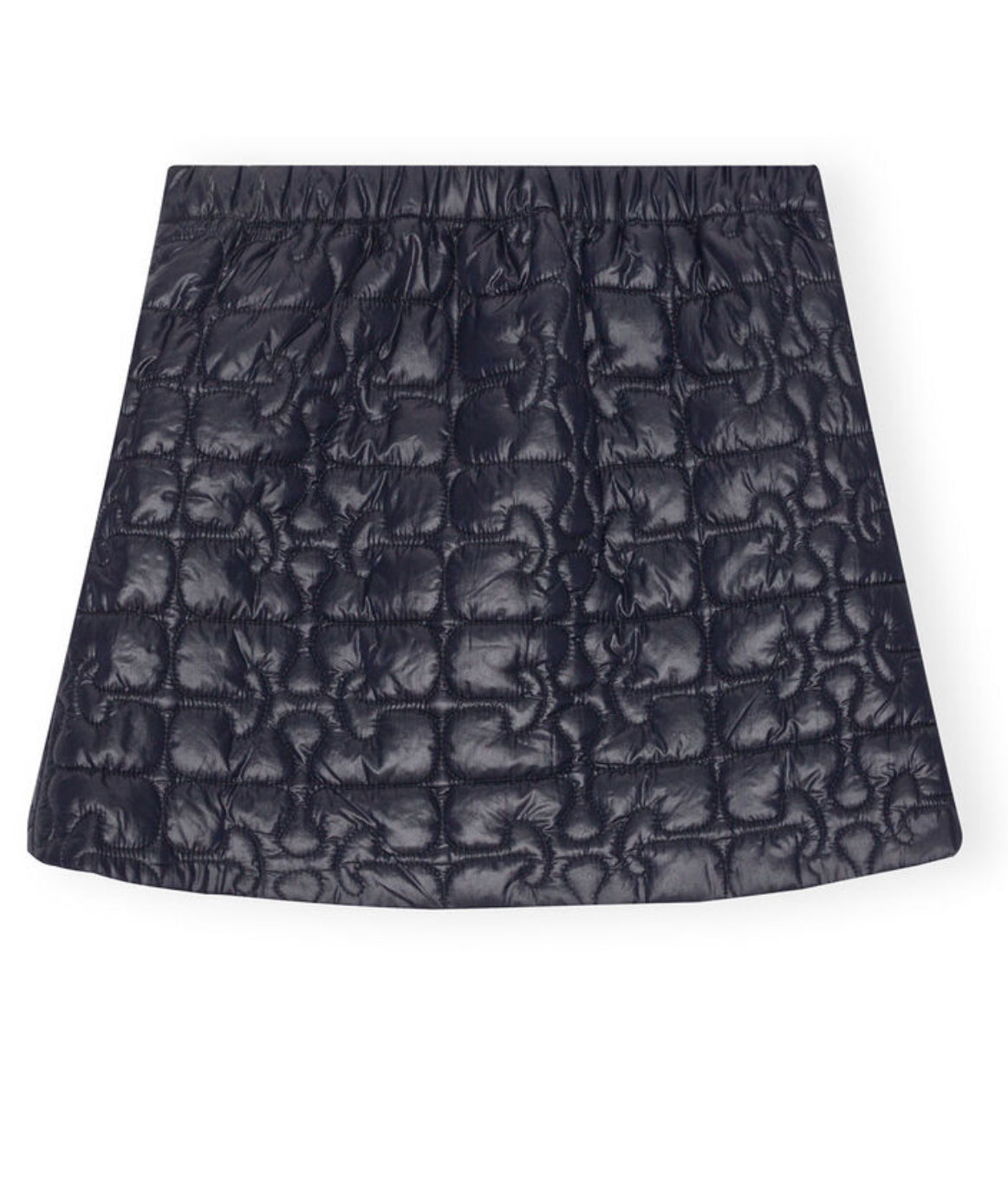 GANNI - Shiny Quilt Mini skirt NWT
