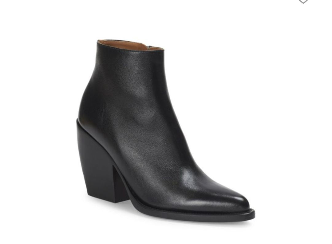 Chloe - Rylee Leather Ankle Boots