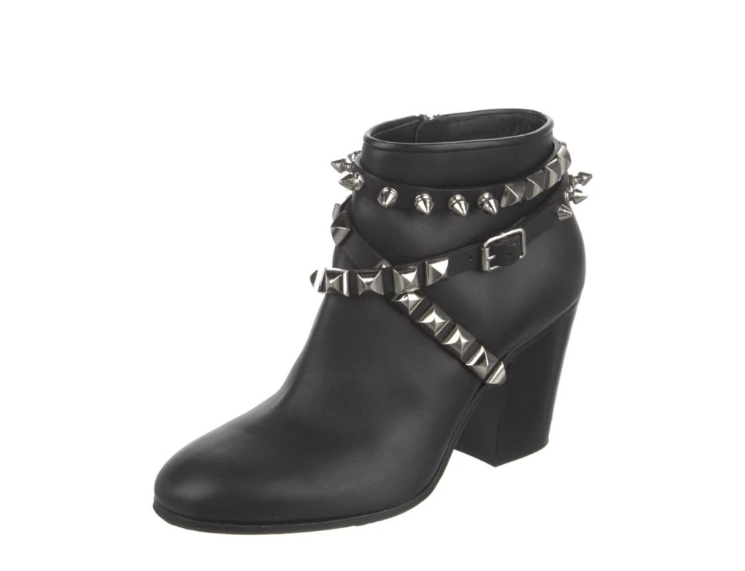 Giuseppe Zanotti - Studded Leather Boots