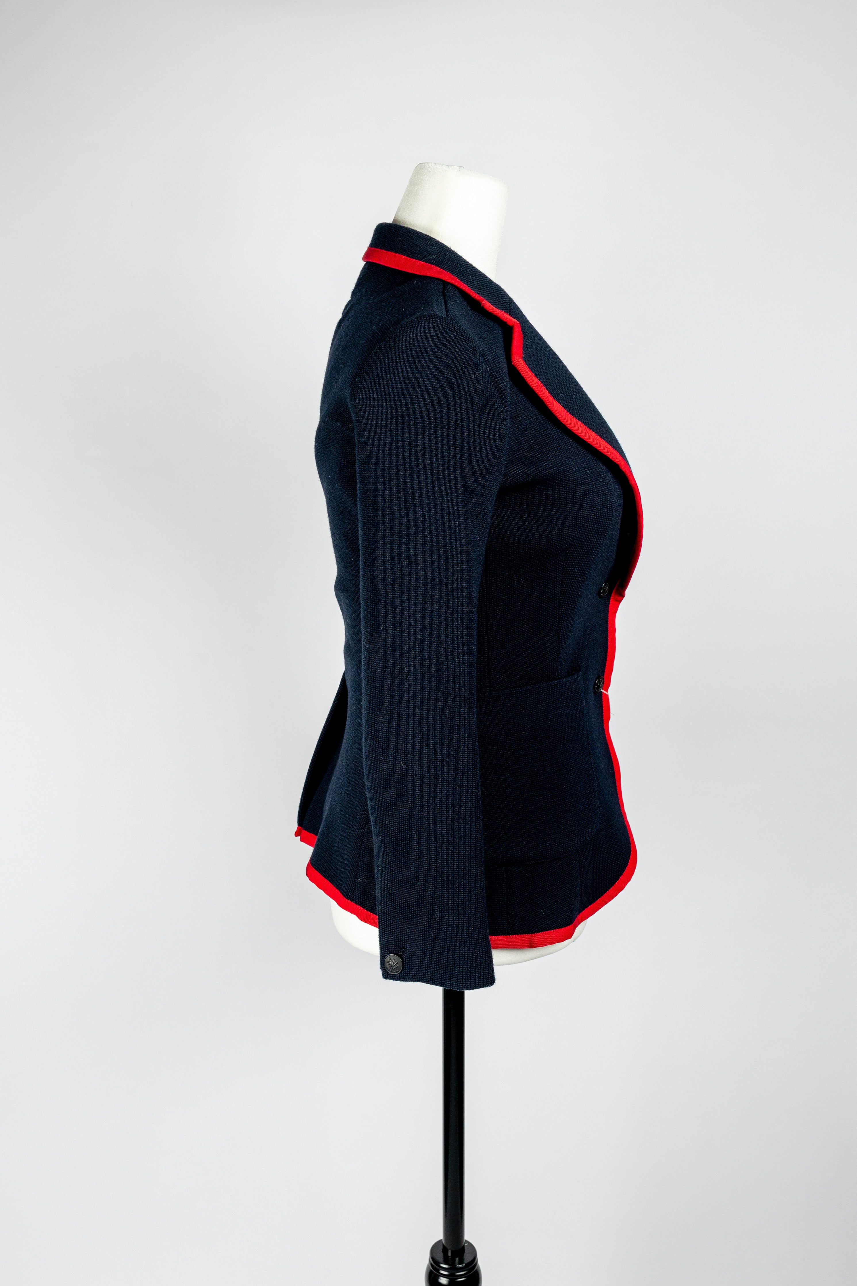 Rag & Bone Navy with Red Trim Blazer