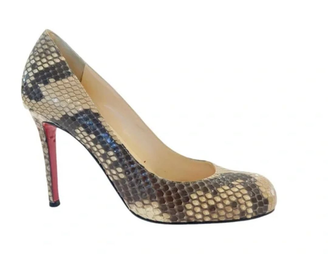 Christian Louboutin - Python Pumps