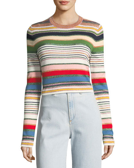 Veronica Beard Multi-Coloured Shimmery Longsleeve