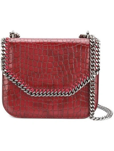 STELLA MCCARTNEY croc embossed bag