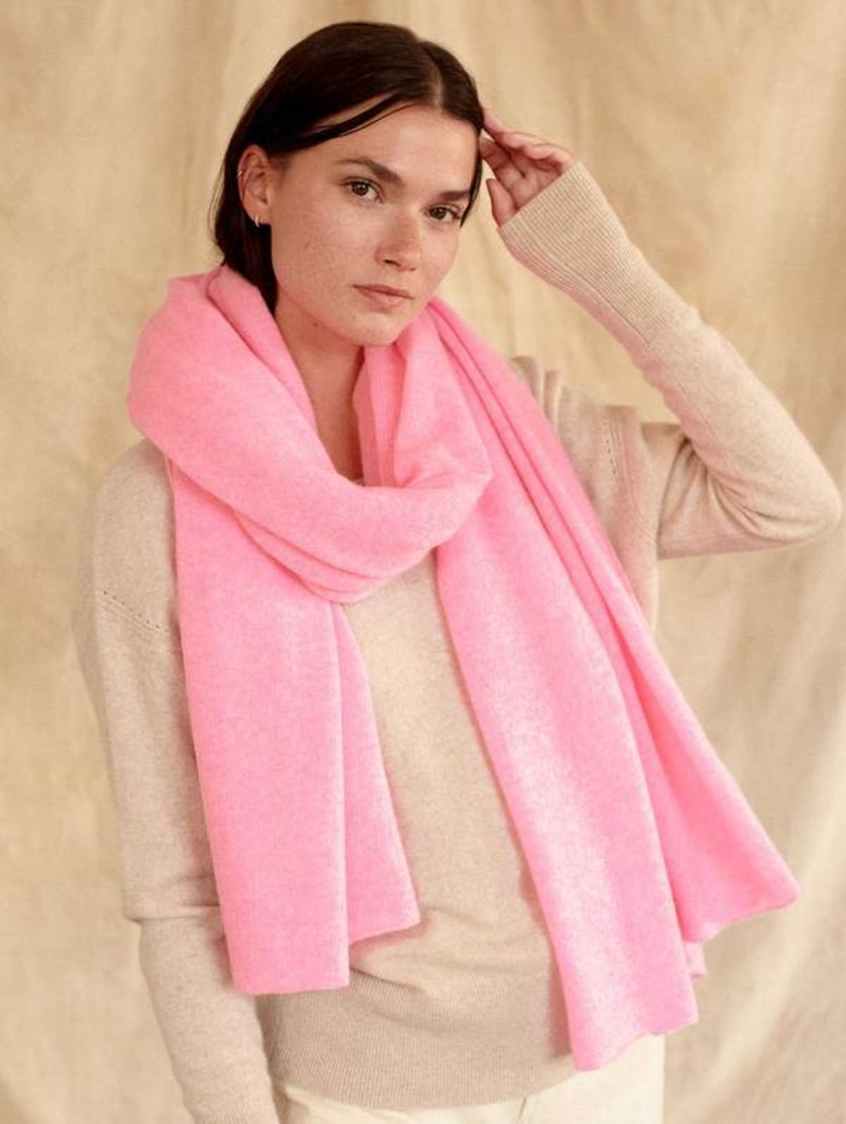 WHITE + WARREN 100% Cashmere Scarf