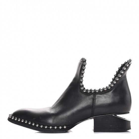 ALEXANDER WANG ankle booties with silver groments