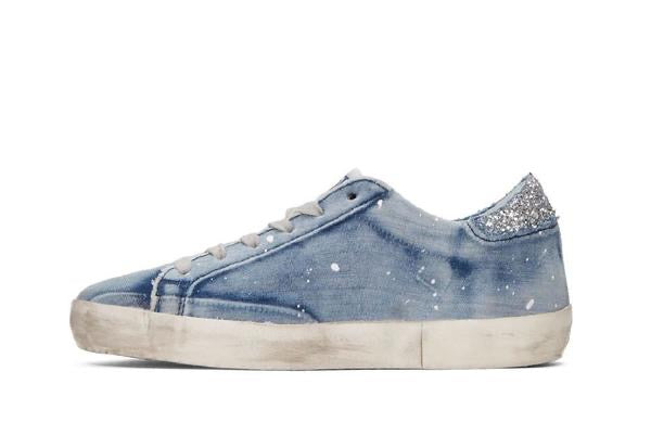 GOLDEN GOOSE denim sneakers