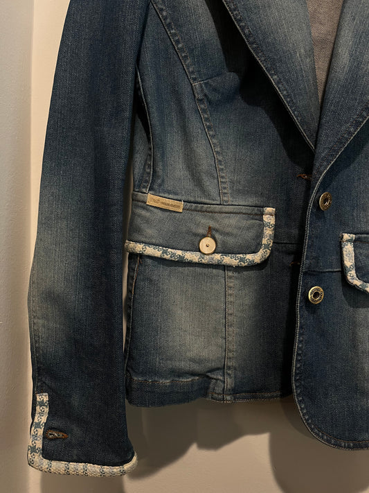 D&G jean jacket blazer