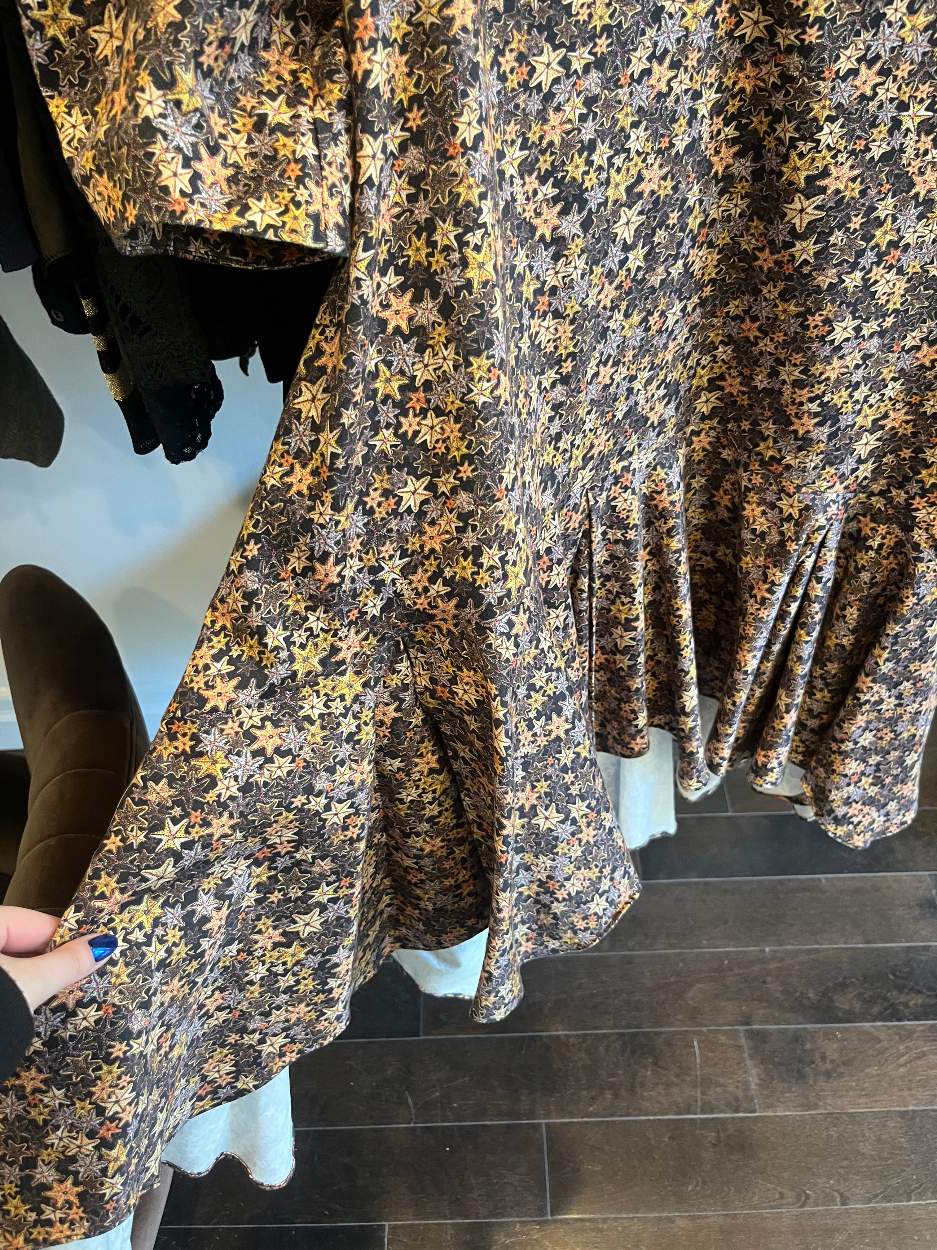 KIKA VARGAS starfish midi dress