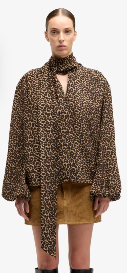 7 FOR ALL MANKIND - Silk Bow Shirt