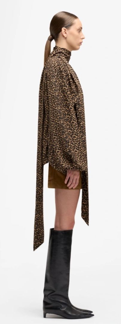 7 FOR ALL MANKIND - Silk Bow Shirt