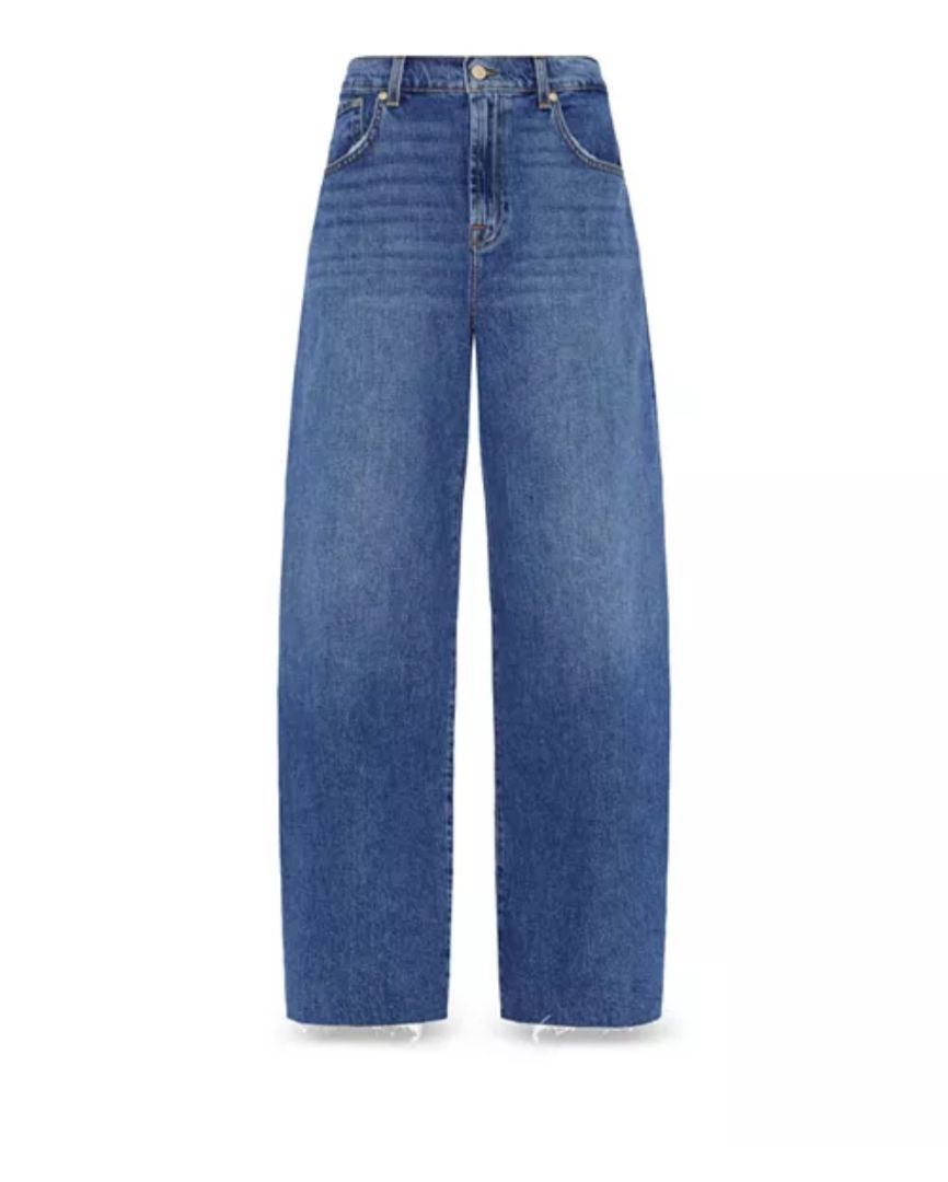 7 FOR ALL MANKIND - Bonnie High-Rise Barrel Jean