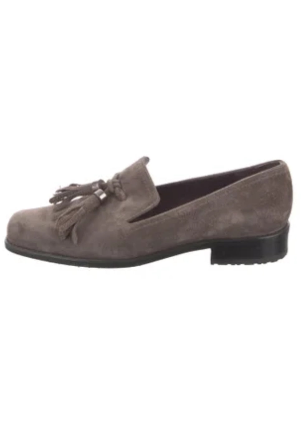 STUART WEITZMAN - Suede Tassel Loafers