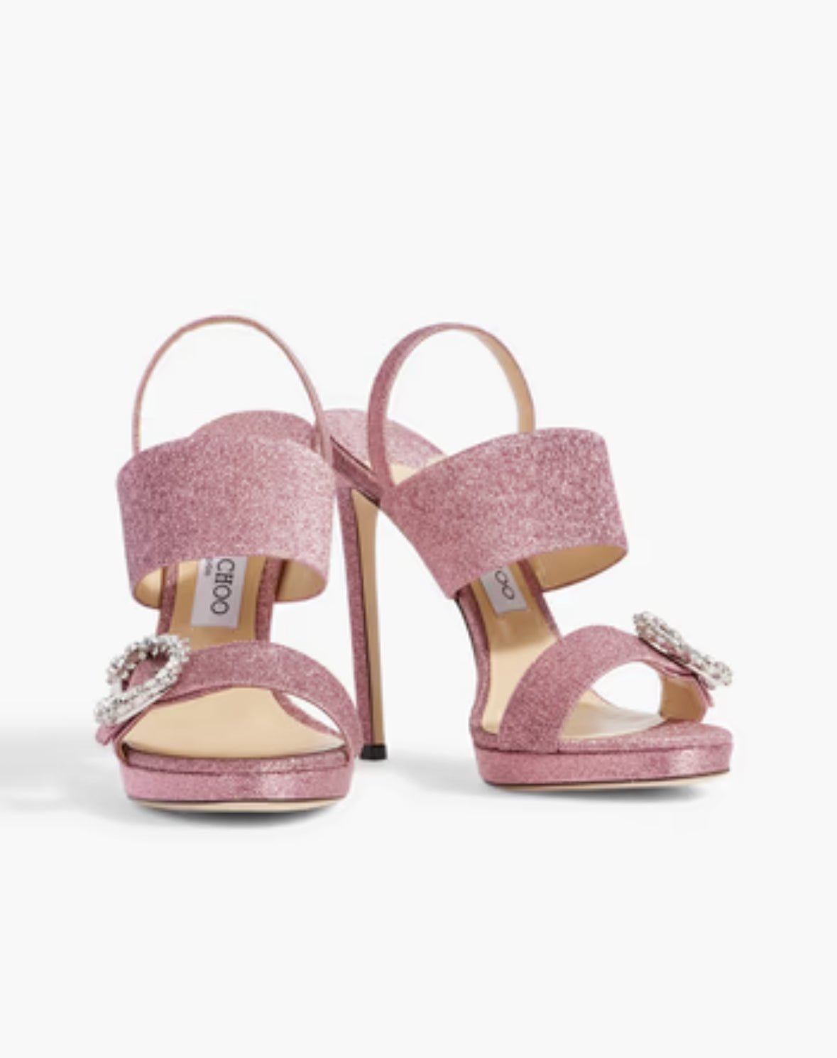 JIMMY CHOO - Glitter Sandals