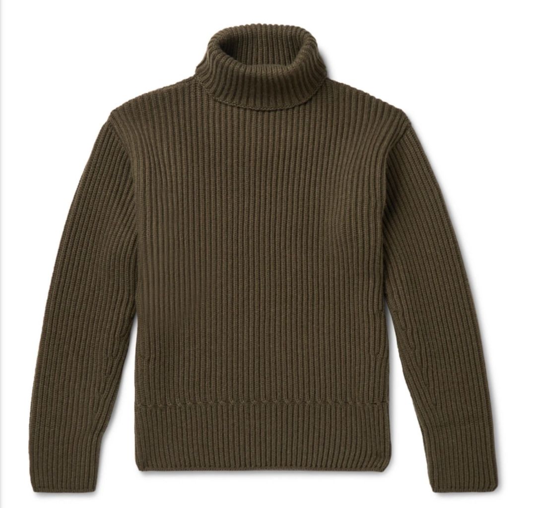 Tom Ford -  Cashmere Ribbed Turtleneck Sweater