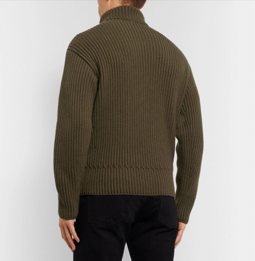 Tom Ford -  Cashmere Ribbed Turtleneck Sweater