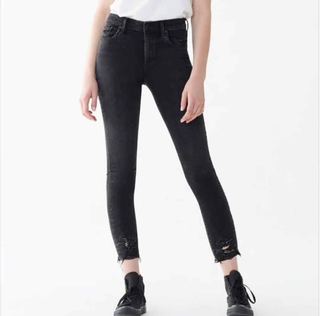 Agolde - Sophie High-Rise Crop