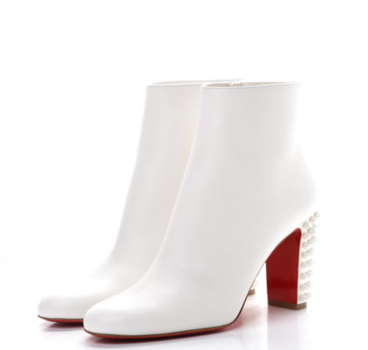 CHRISTIAN LOUBOUTIN - Suzi Folk Spiked bootie