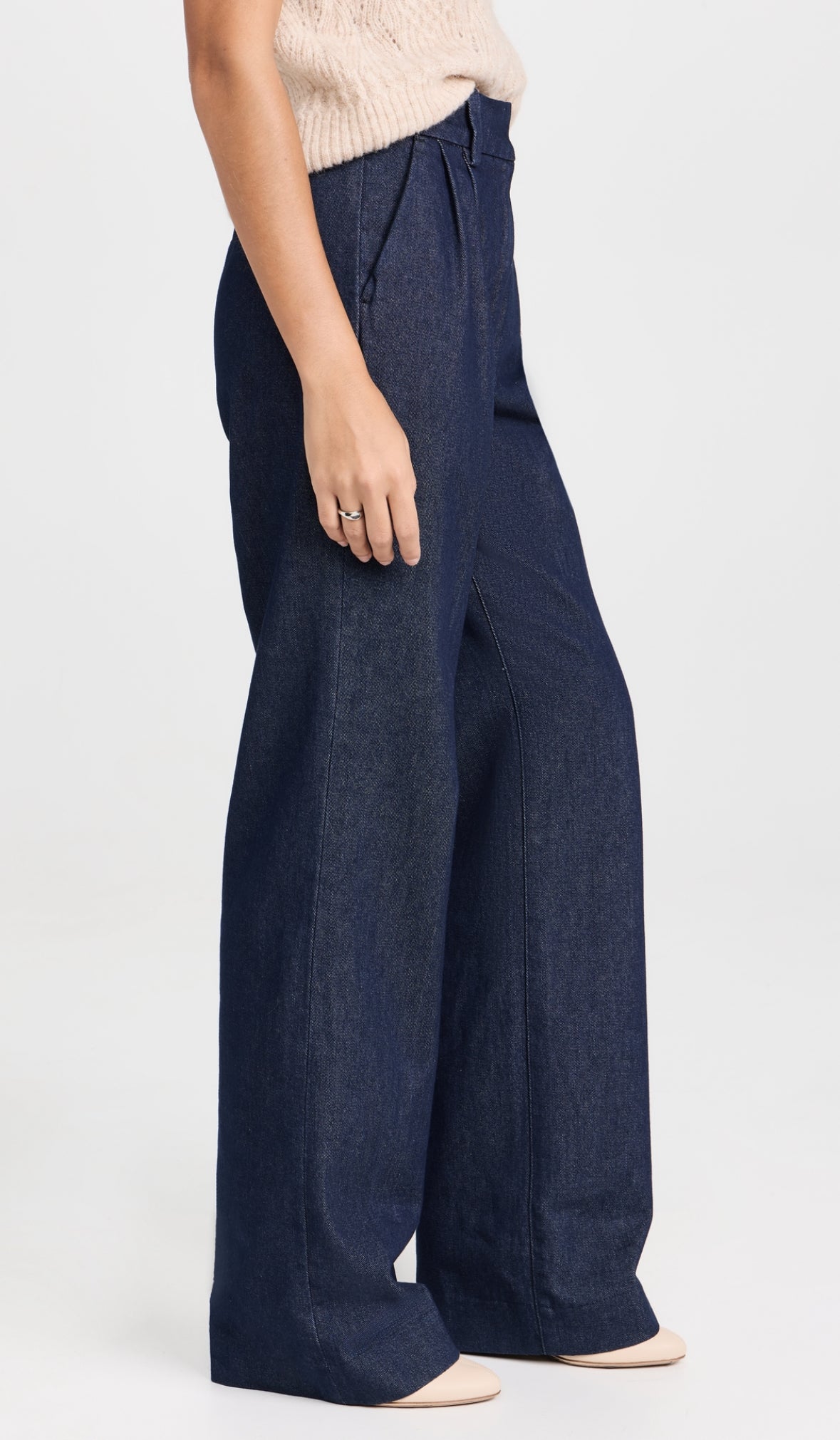 FAVORITE DAUGHTER - The Favorite wide leg denim pants