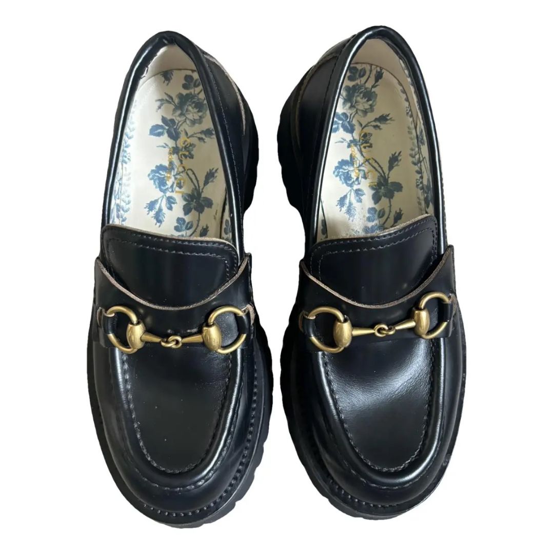 GUCCI - Horsebit Loafers with Bee