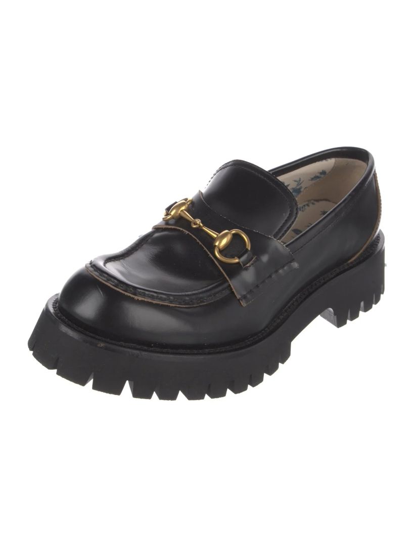 GUCCI - Horsebit Loafers with Bee