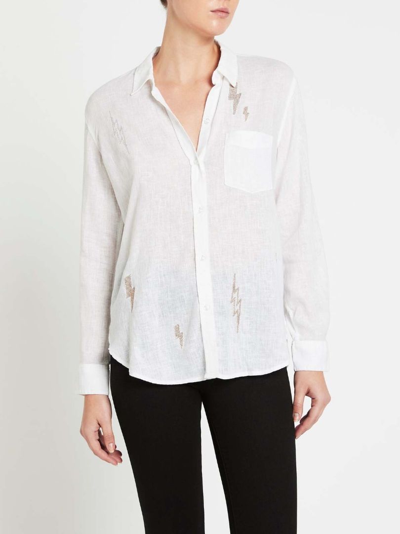 Rails - Linen Long Sleeve Button-up