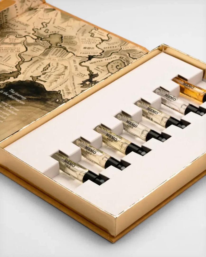 MEMO PARIS Journey book with 7 samples