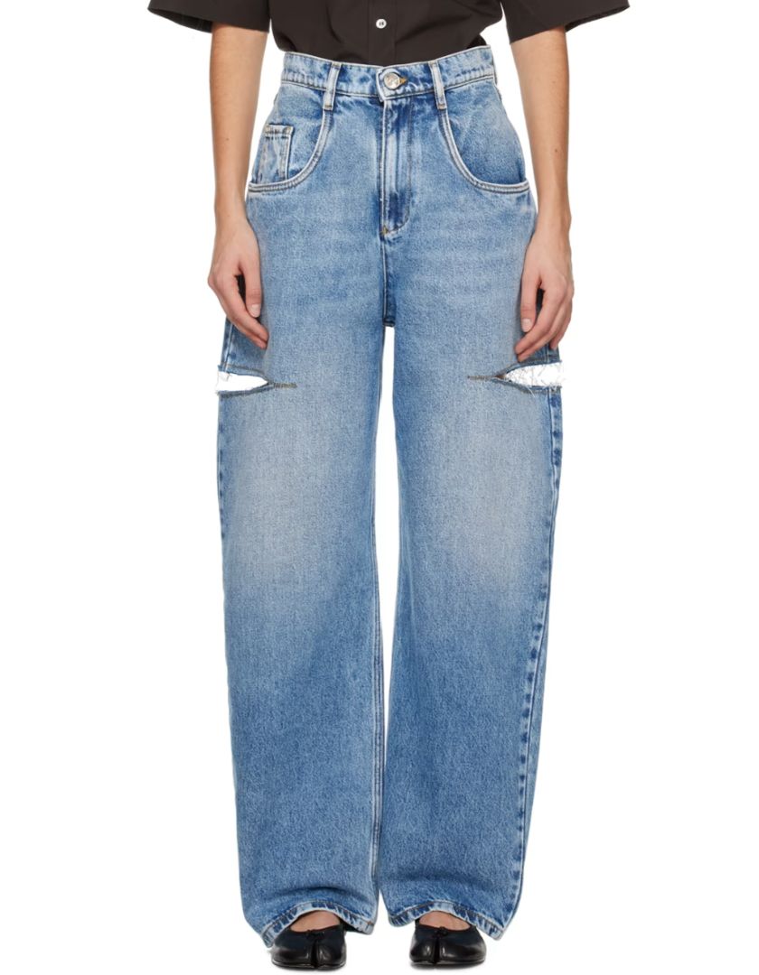 Maison Margiela Blue Slash Jeans